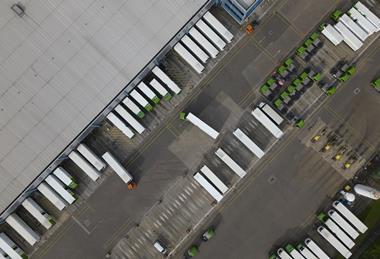 logistics warehouse lorry supermarket suppliers GettyImages-1761686005