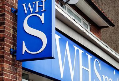 whsmith store sign high street