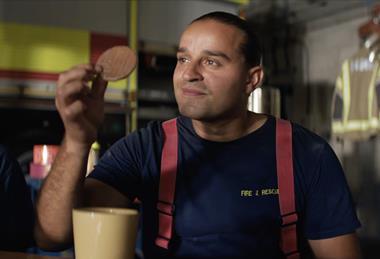 mcvities ad firefighter