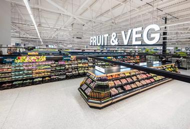 asda aisle fruit veg fresh