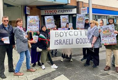 Cardiff Israel protests