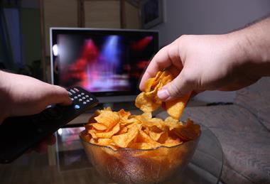 tv junk food snacks health