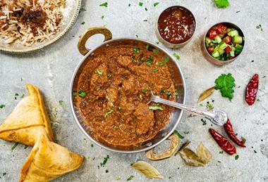 tesco finest curry range
