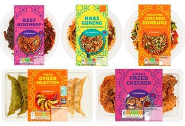 Sainsbury’s Pan-Asian ready meal range