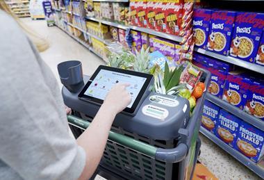 Morrisons smart trolley