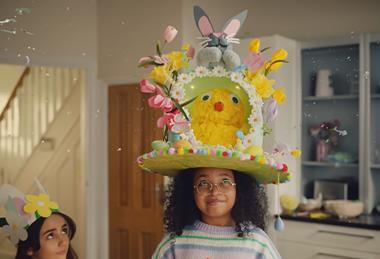 asda easter advert hat