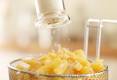 French fries sprinkled with salt GettyImages-147205758