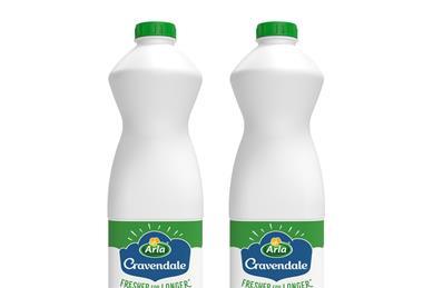 Arla Cravendale new recycled packaging