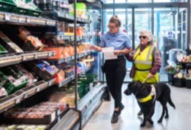 Supermarket shopping 2_Blur