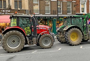 Farmer protest - Getty
