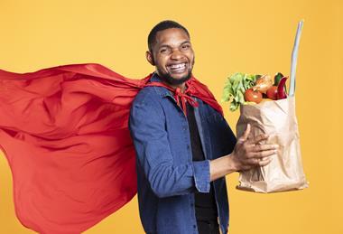 superhero groceries food