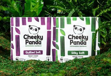 Cheeky Panda rolls into Tesco with two roll SKUs including the UK’s first 4-ply bamboo toilet roll