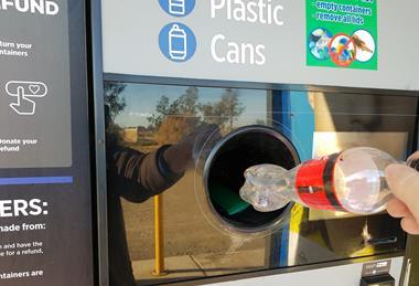 drs deposit return scheme plastic bottle recycling