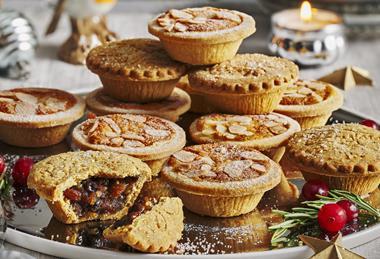 Tesco Christmas Golden Mince Pies