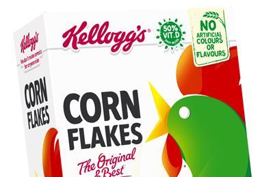 Kellogg's Corn Flakes, 50% RDA vitamin D