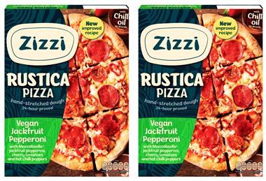 Zizzi Vegan Jackfruit Pizza