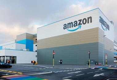 Amazon's Dartford warehouse