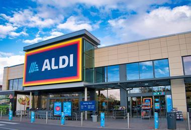 aldi store sign