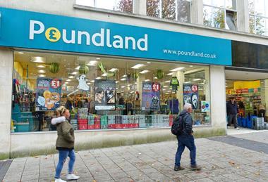 poundland store front