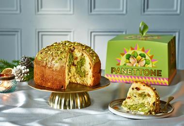 Sainsbury's Christmas 2026_ Pistachio Panettone