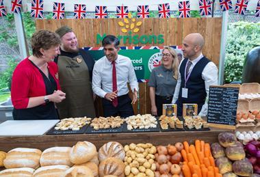 PM Rishi Sunak at the Farm to Fork Summit 2024 Picture by Simon Walker  No 10 Downing Street