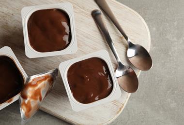 Chocolate mousse pot GettyImages-1269355256