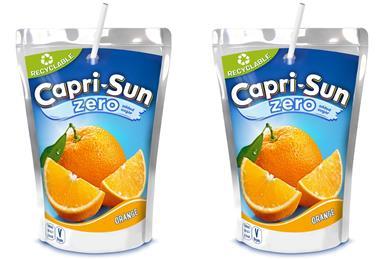 Capri-Sun recyclable drinks pouch
