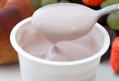 Fresh fruit yogurt yoghurt pot GettyImages-459983173