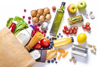eco paper bag groceries