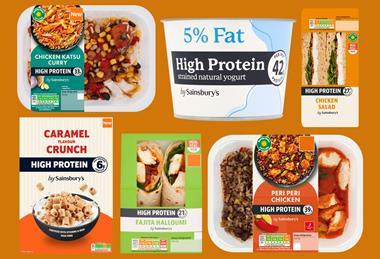 sainsbury high protein glp1 range