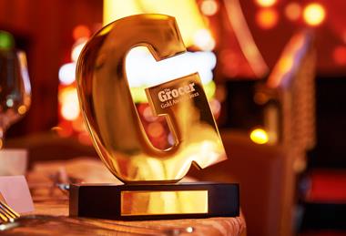Grocer Gold Award trophy