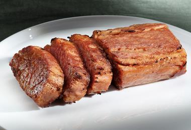 07 Cooked Meaty Meat Pork Sliced Bigger