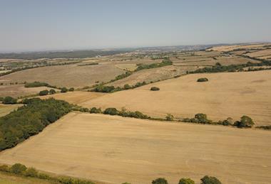 hot dry fields getty