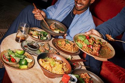 Waitrse ready meals table
