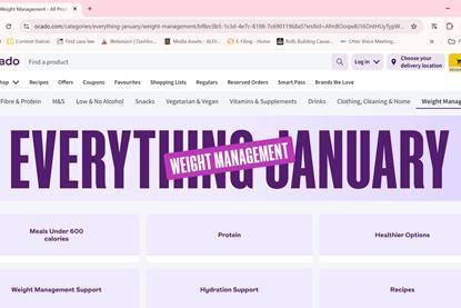 Ocado eight management screenshot