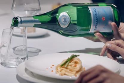 San Pellegrino screenshot from ad