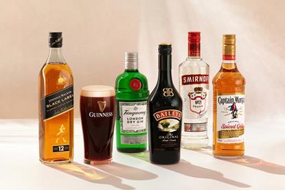Diageo Multibrand line-up