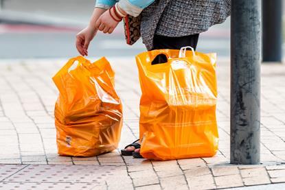 sainsburys shopper plastic bags