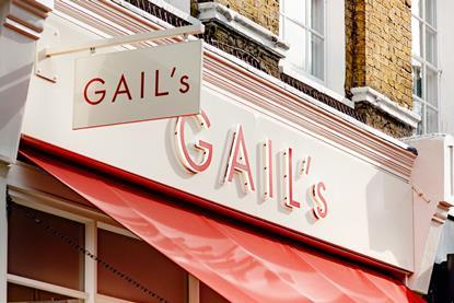 Gail's Bakery shop
