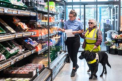 Supermarket shopping 2_Blur