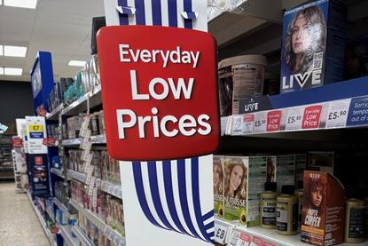 Tesco blue stripe everyday low prices instore aisle promo (3)