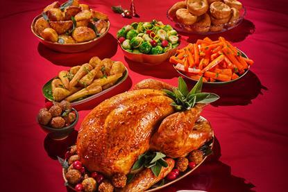 Tesco Clubcard Christmas dinner