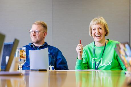 Kris Gibbon-Walsh of FareShare and The Felix Project’s Charlotte Hill (2)