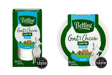 Bettine’s Goat’s Cheese Slices (rsp: £2.60/125g) and Goat’s Cheese Pearls (rsp: £2.35/100g)