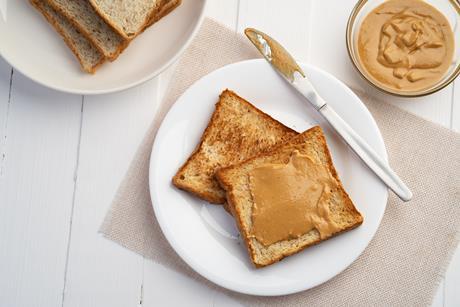 peanut butter toast