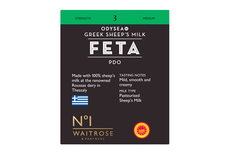 Odysea x Waitrose No.1 Greek Sheep’s Milk Feta