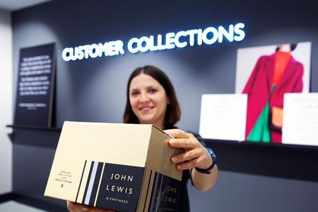 John Lewis click & collect