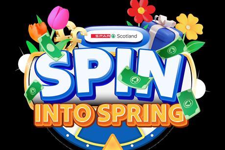 Spin into Spring Logo