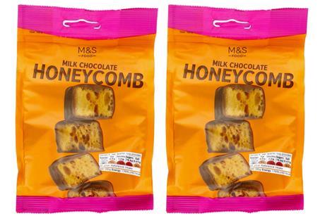 M&S milk chocolate honeycomb