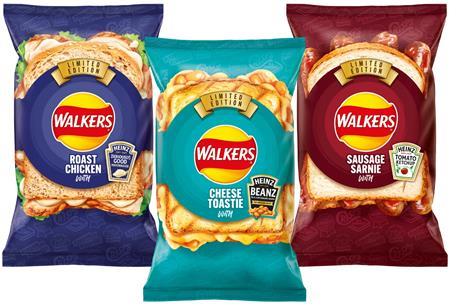 Walkers Heinz sandwich crisps